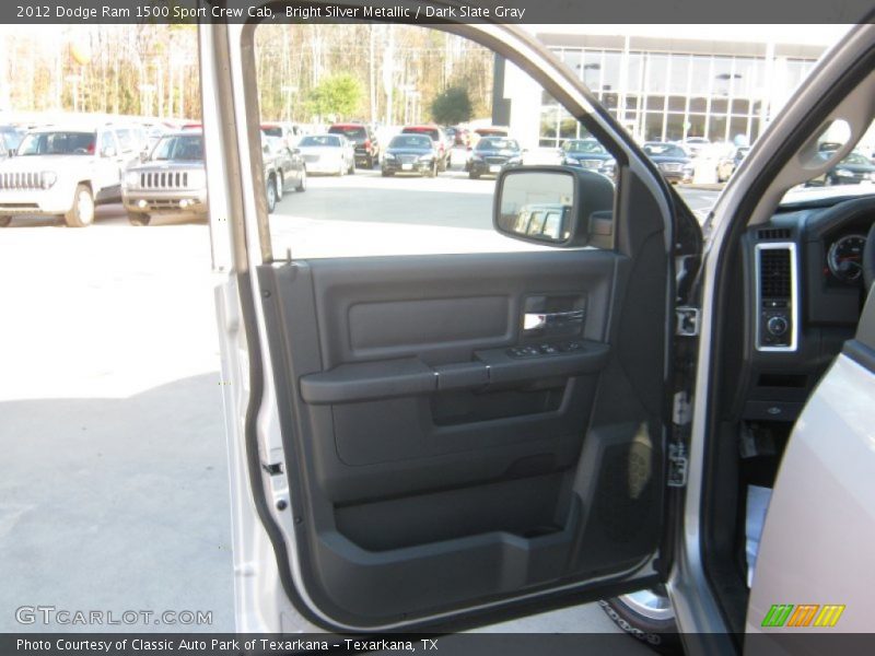 Bright Silver Metallic / Dark Slate Gray 2012 Dodge Ram 1500 Sport Crew Cab