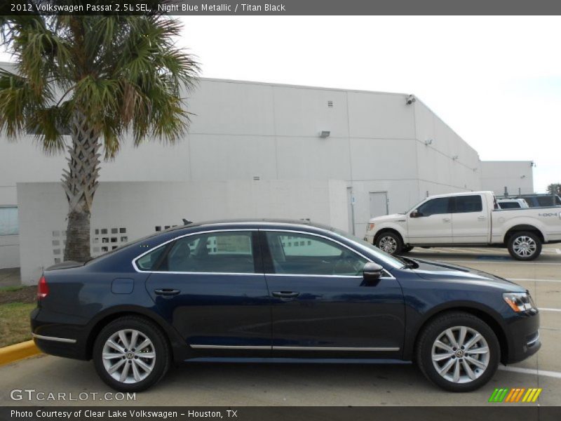  2012 Passat 2.5L SEL Night Blue Metallic