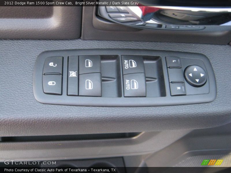 Bright Silver Metallic / Dark Slate Gray 2012 Dodge Ram 1500 Sport Crew Cab