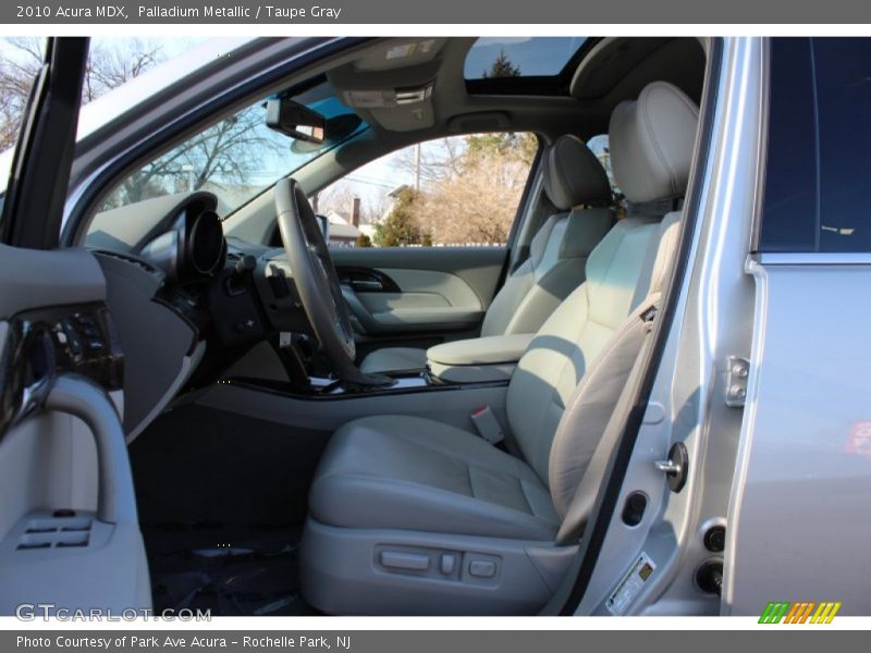 Palladium Metallic / Taupe Gray 2010 Acura MDX