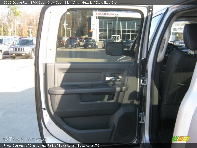 Bright Silver Metallic / Dark Slate Gray 2012 Dodge Ram 1500 Sport Crew Cab