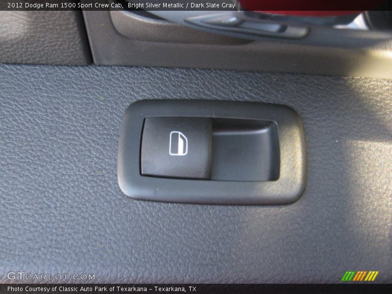 Bright Silver Metallic / Dark Slate Gray 2012 Dodge Ram 1500 Sport Crew Cab