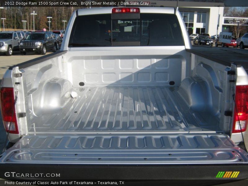 Bright Silver Metallic / Dark Slate Gray 2012 Dodge Ram 1500 Sport Crew Cab
