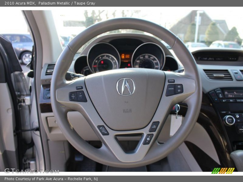 Palladium Metallic / Taupe Gray 2010 Acura MDX