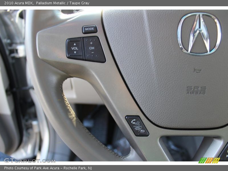 Palladium Metallic / Taupe Gray 2010 Acura MDX