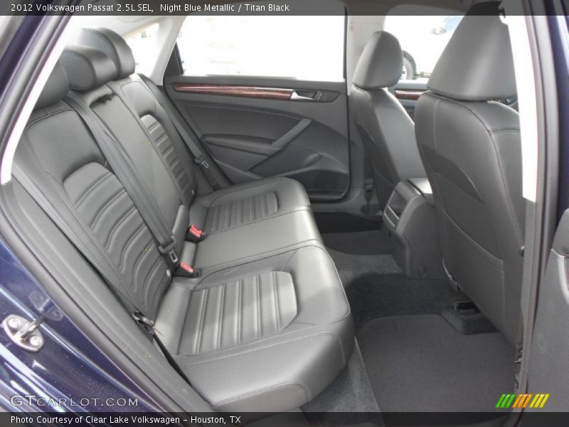  2012 Passat 2.5L SEL Titan Black Interior