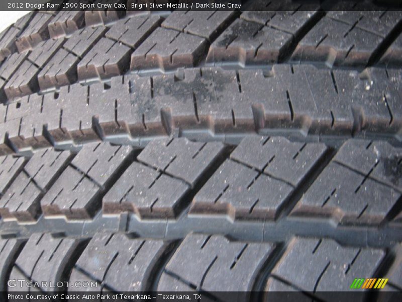 Bright Silver Metallic / Dark Slate Gray 2012 Dodge Ram 1500 Sport Crew Cab