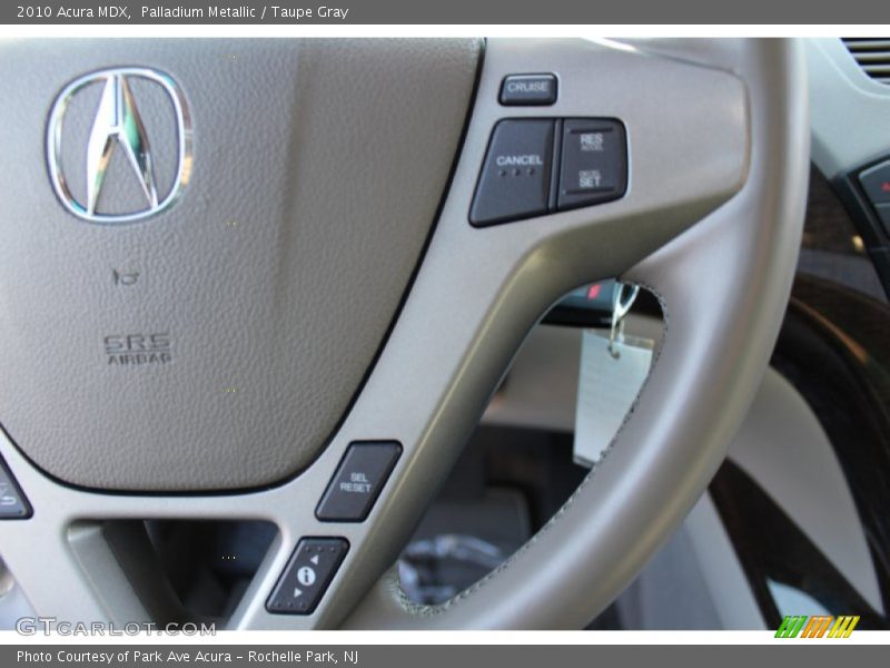 Palladium Metallic / Taupe Gray 2010 Acura MDX