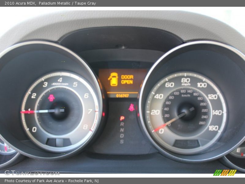 Palladium Metallic / Taupe Gray 2010 Acura MDX