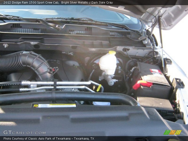 Bright Silver Metallic / Dark Slate Gray 2012 Dodge Ram 1500 Sport Crew Cab