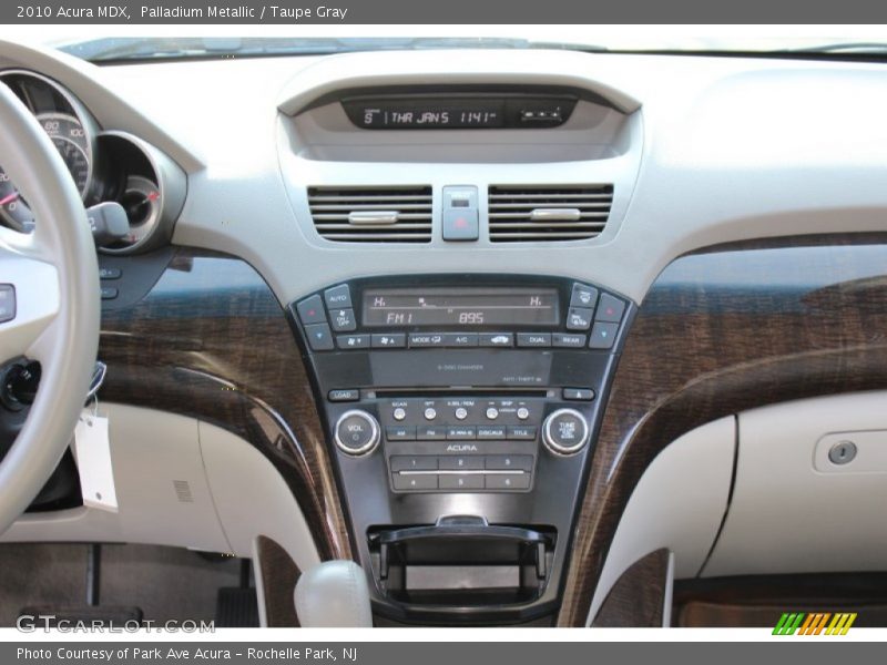Palladium Metallic / Taupe Gray 2010 Acura MDX