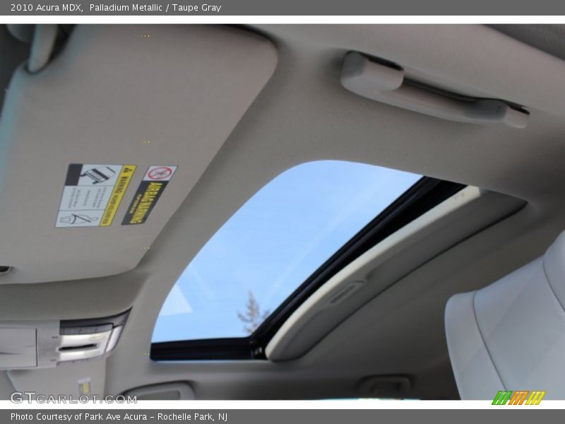 Palladium Metallic / Taupe Gray 2010 Acura MDX