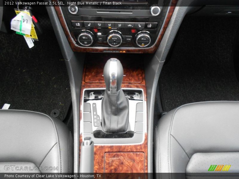  2012 Passat 2.5L SEL 6 Speed Tiptronic Automatic Shifter