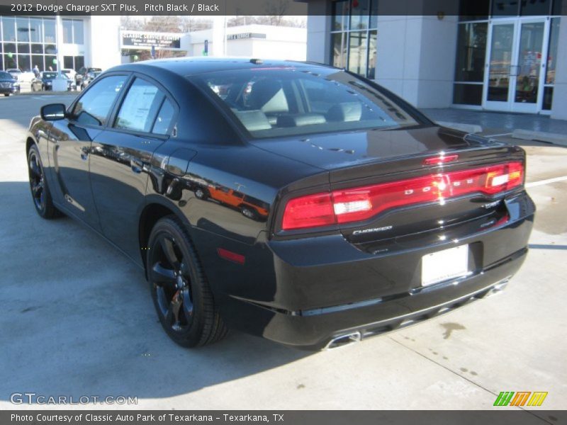 Pitch Black / Black 2012 Dodge Charger SXT Plus