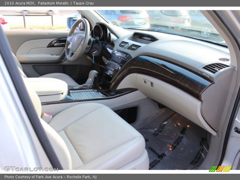 Palladium Metallic / Taupe Gray 2010 Acura MDX