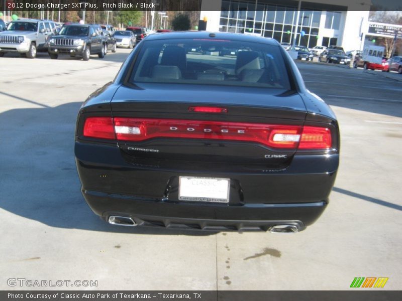 Pitch Black / Black 2012 Dodge Charger SXT Plus