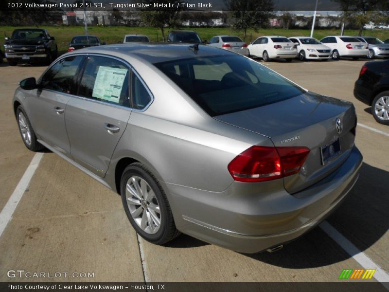 Tungsten Silver Metallic / Titan Black 2012 Volkswagen Passat 2.5L SEL