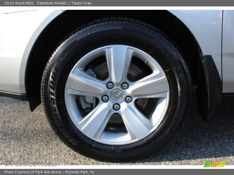 Palladium Metallic / Taupe Gray 2010 Acura MDX