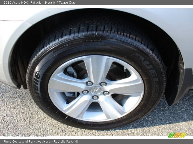 Palladium Metallic / Taupe Gray 2010 Acura MDX