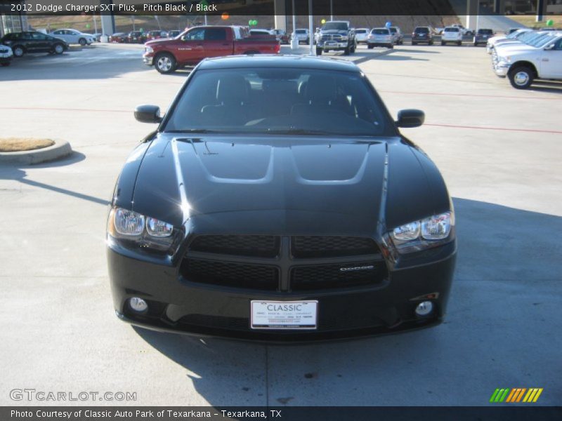 Pitch Black / Black 2012 Dodge Charger SXT Plus