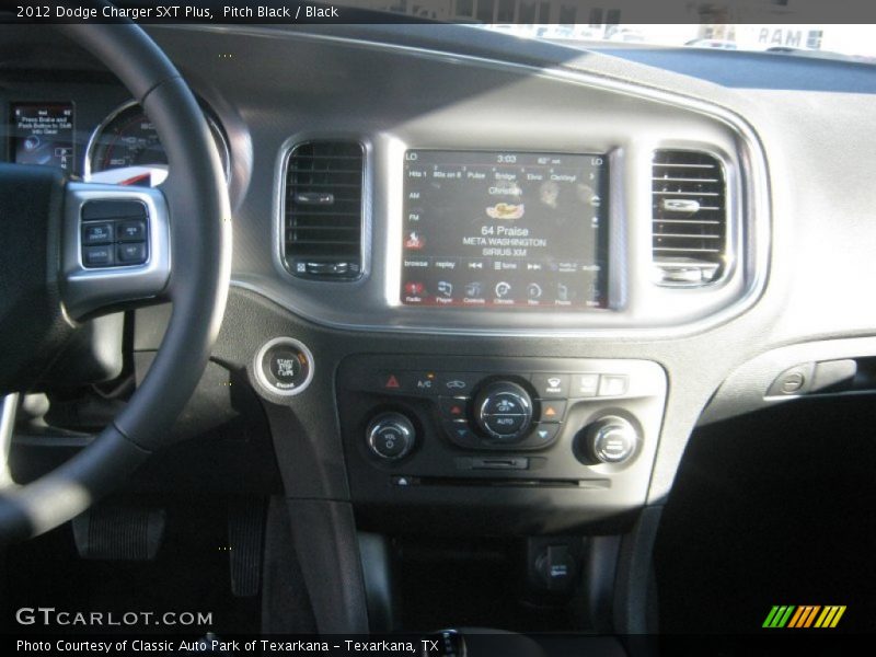 Pitch Black / Black 2012 Dodge Charger SXT Plus