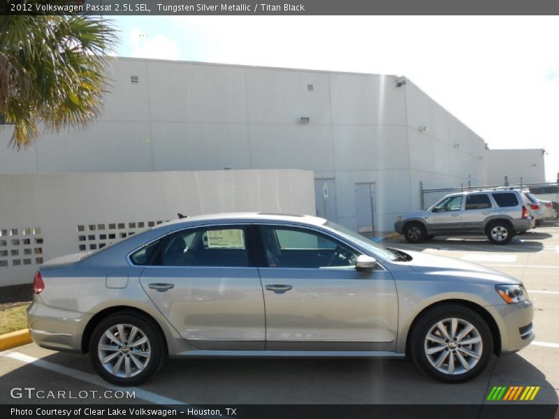Tungsten Silver Metallic / Titan Black 2012 Volkswagen Passat 2.5L SEL