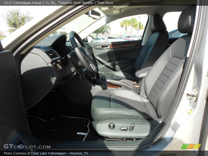 Tungsten Silver Metallic / Titan Black 2012 Volkswagen Passat 2.5L SEL