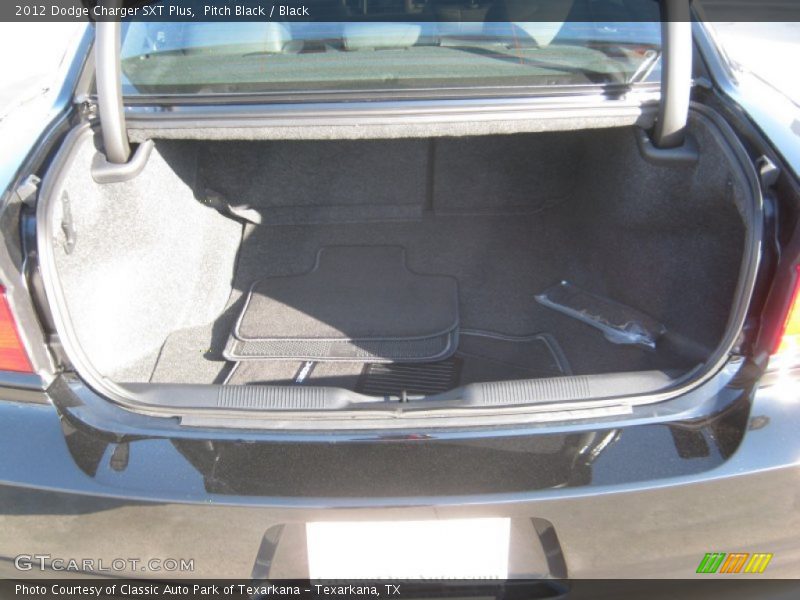 Pitch Black / Black 2012 Dodge Charger SXT Plus