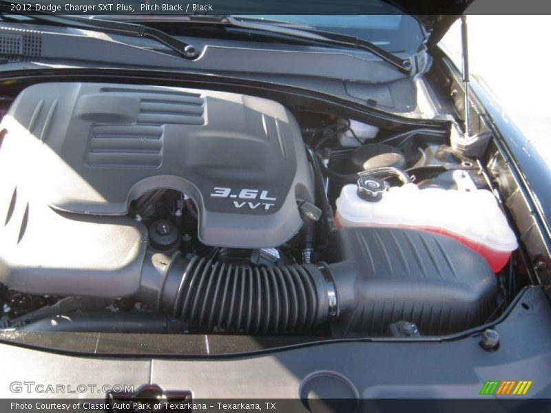 Pitch Black / Black 2012 Dodge Charger SXT Plus