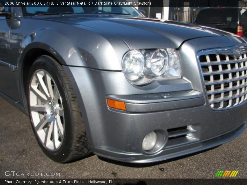 Silver Steel Metallic / Dark Slate Gray/Light Graystone 2006 Chrysler 300 C SRT8