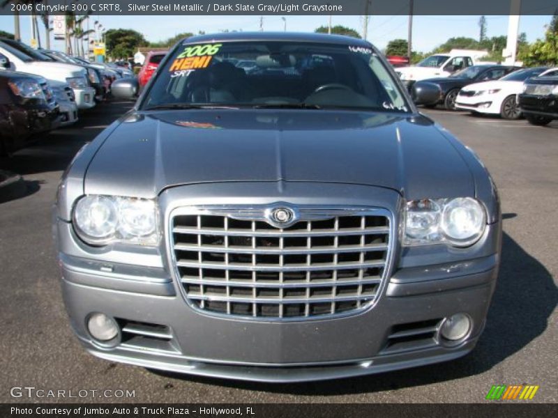 Silver Steel Metallic / Dark Slate Gray/Light Graystone 2006 Chrysler 300 C SRT8