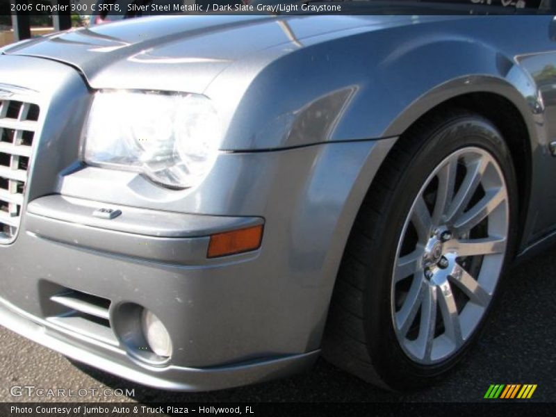 Silver Steel Metallic / Dark Slate Gray/Light Graystone 2006 Chrysler 300 C SRT8