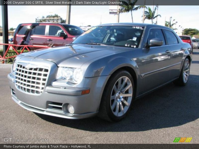 Silver Steel Metallic / Dark Slate Gray/Light Graystone 2006 Chrysler 300 C SRT8