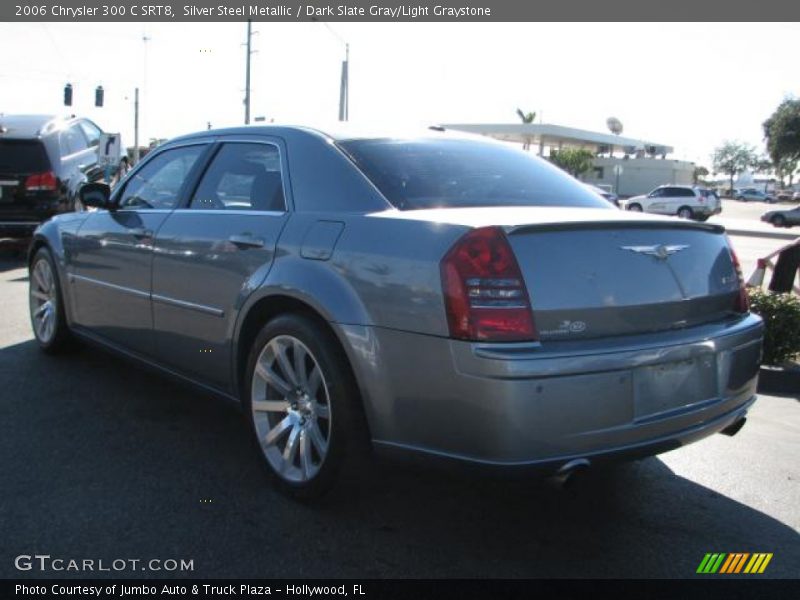 Silver Steel Metallic / Dark Slate Gray/Light Graystone 2006 Chrysler 300 C SRT8