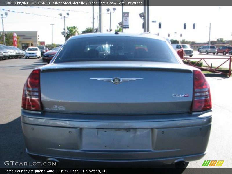 Silver Steel Metallic / Dark Slate Gray/Light Graystone 2006 Chrysler 300 C SRT8
