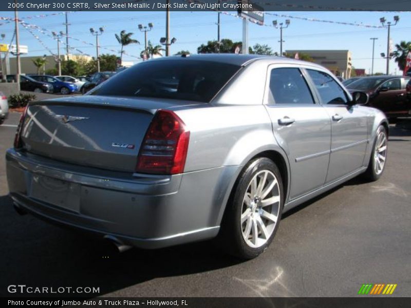 Silver Steel Metallic / Dark Slate Gray/Light Graystone 2006 Chrysler 300 C SRT8