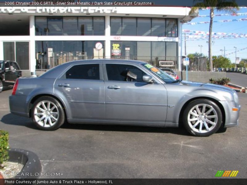 Silver Steel Metallic / Dark Slate Gray/Light Graystone 2006 Chrysler 300 C SRT8