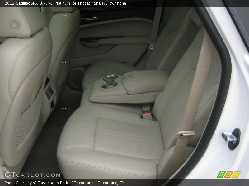 Platinum Ice Tricoat / Shale/Brownstone 2012 Cadillac SRX Luxury