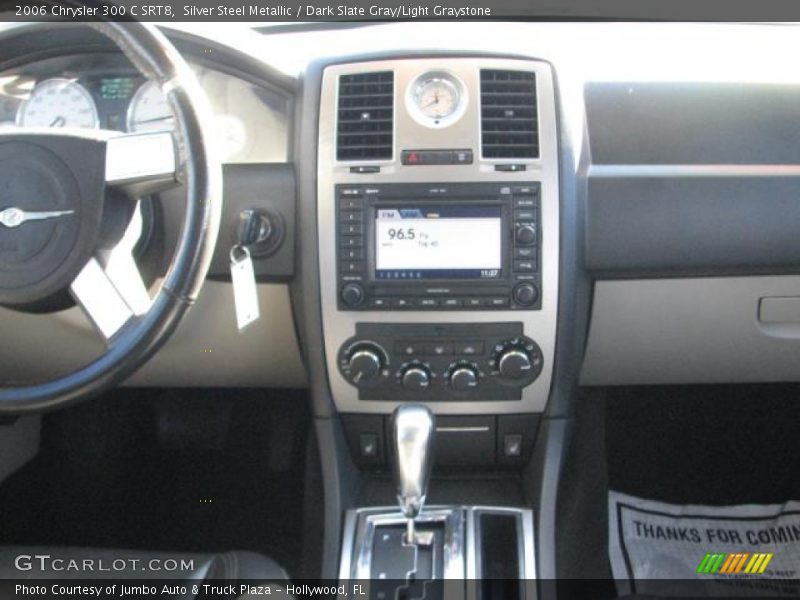 Silver Steel Metallic / Dark Slate Gray/Light Graystone 2006 Chrysler 300 C SRT8