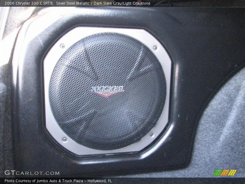 Silver Steel Metallic / Dark Slate Gray/Light Graystone 2006 Chrysler 300 C SRT8