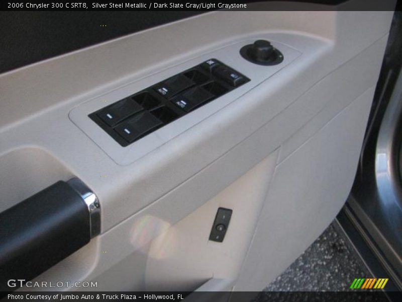 Silver Steel Metallic / Dark Slate Gray/Light Graystone 2006 Chrysler 300 C SRT8