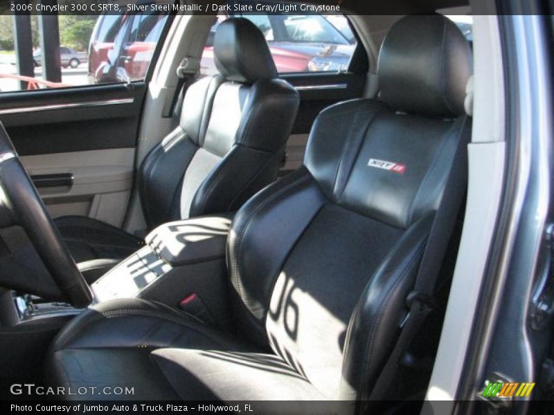 Silver Steel Metallic / Dark Slate Gray/Light Graystone 2006 Chrysler 300 C SRT8