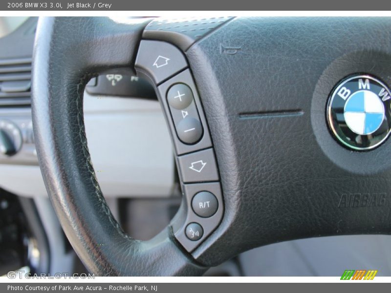 Jet Black / Grey 2006 BMW X3 3.0i