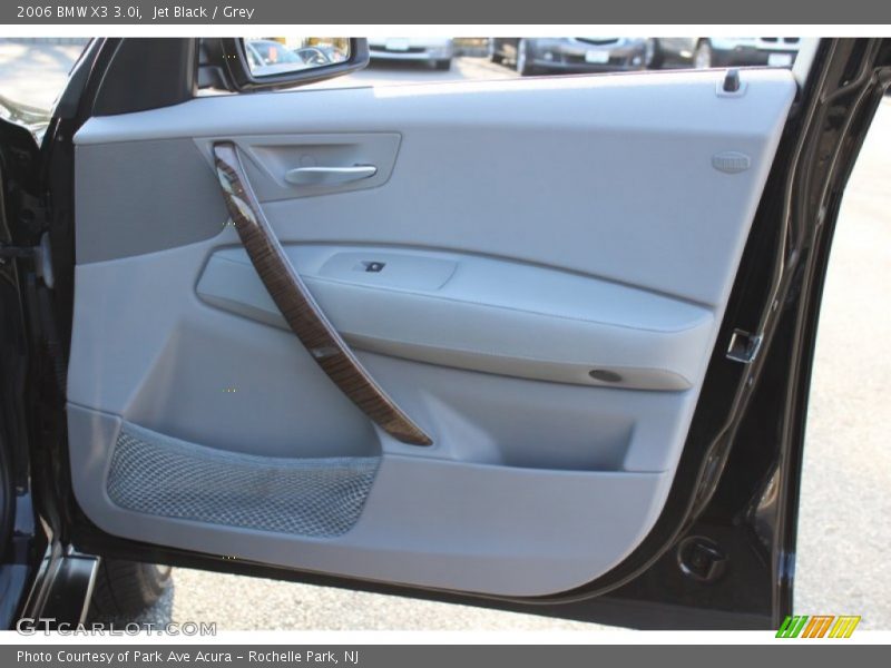 Jet Black / Grey 2006 BMW X3 3.0i
