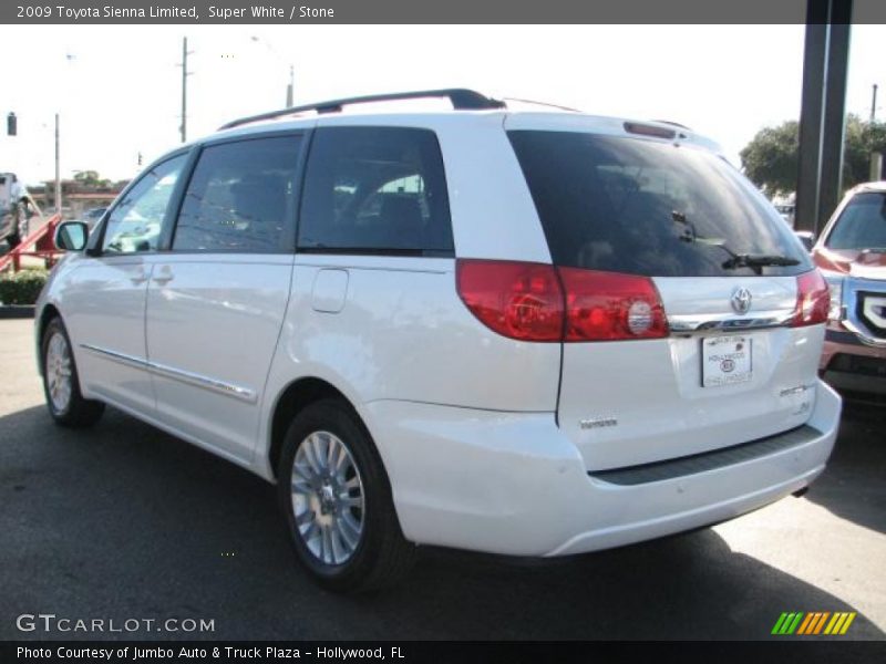 Super White / Stone 2009 Toyota Sienna Limited