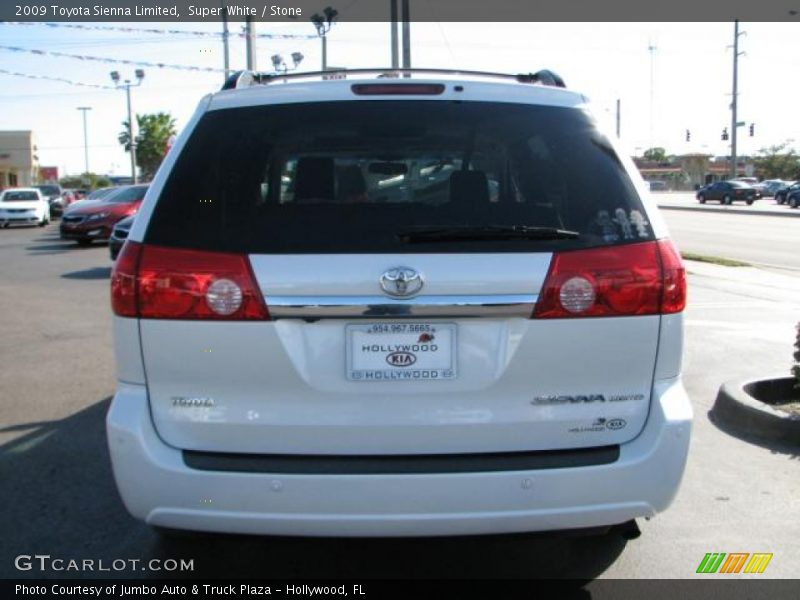 Super White / Stone 2009 Toyota Sienna Limited