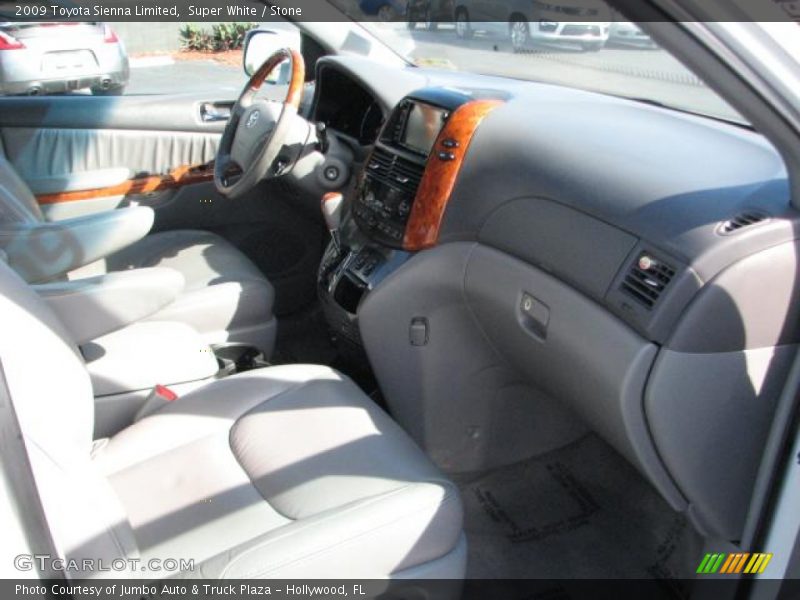 Super White / Stone 2009 Toyota Sienna Limited