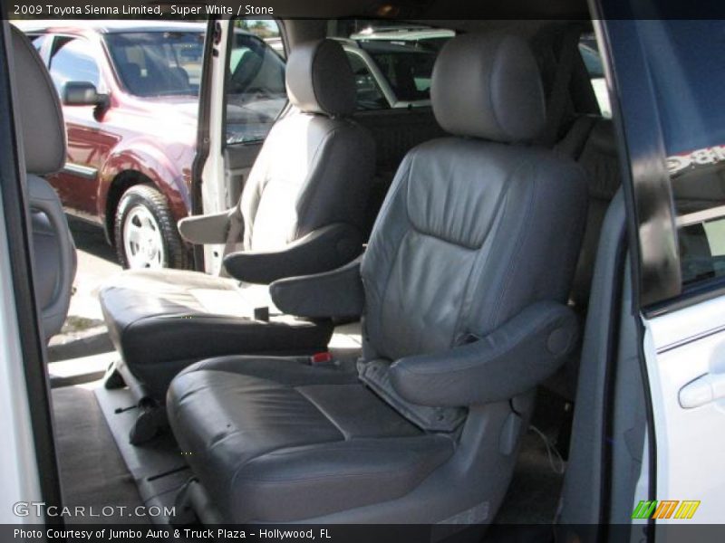 Super White / Stone 2009 Toyota Sienna Limited