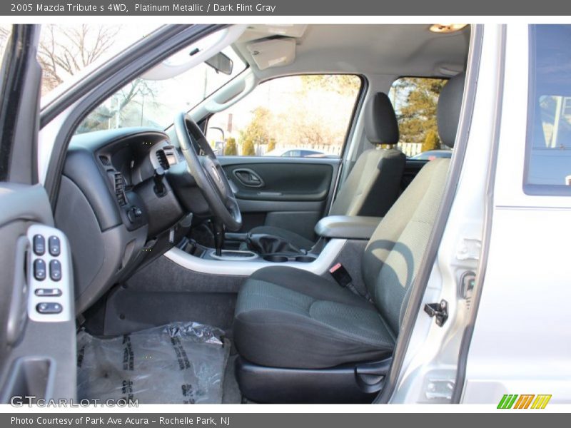 Platinum Metallic / Dark Flint Gray 2005 Mazda Tribute s 4WD