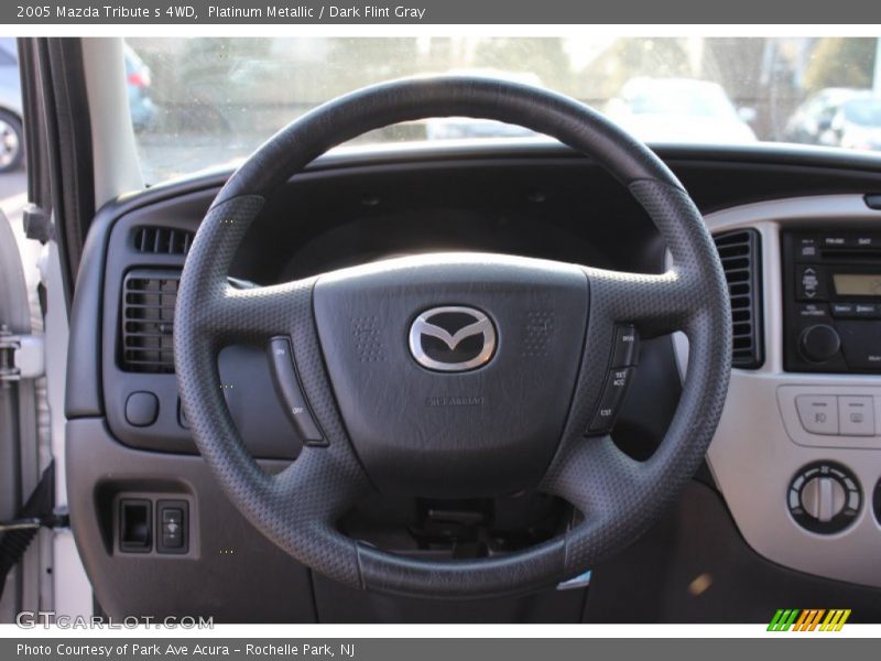 Platinum Metallic / Dark Flint Gray 2005 Mazda Tribute s 4WD